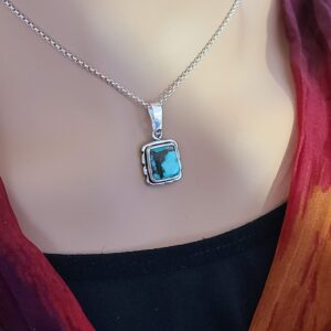 Stunning Turquoise Pendants, Crafted in 92.5 Sterling Silver – Enhance Your Style Today!